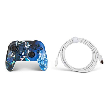 PowerA Wireless Controller Switch Zelda Midnight Ride