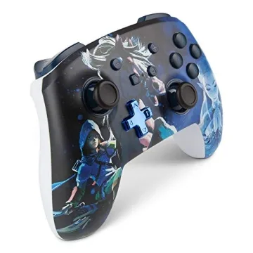 PowerA Wireless Controller Switch Zelda Midnight Ride