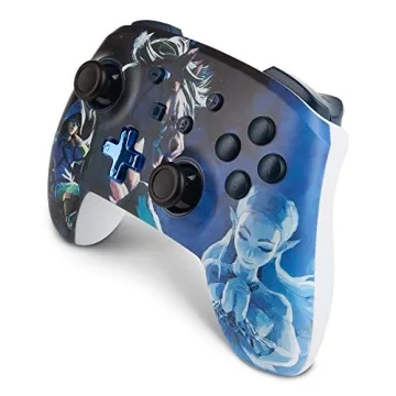 PowerA Wireless Controller Switch Zelda Midnight Ride