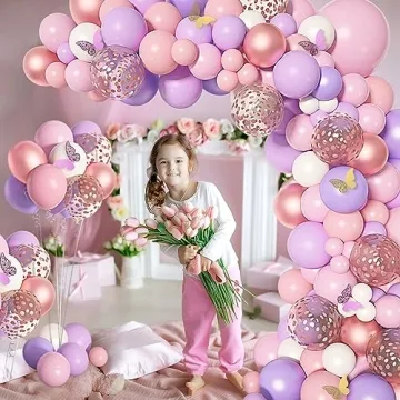 151PCS Pink Balloon Garland Arch Kit for Events