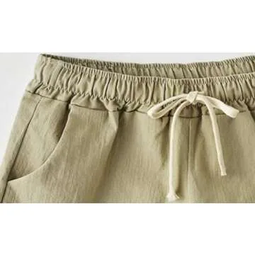 XinYangNi Women's Casual Bermuda Shorts for Summer Comfort and Style White X-Small