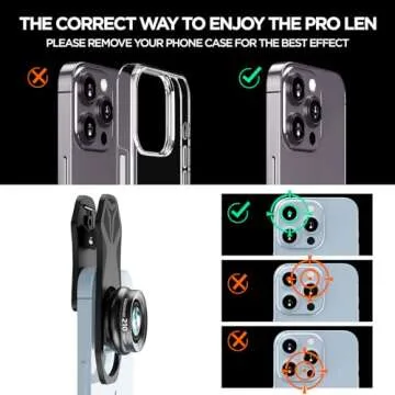BIGBIGRIVER 210° Fisheye Lens, Professional Cell Phone Lens for iPhone,Samsung,Pixel,BlackBerry,Ipad,Notebook,Etc,Fish Eye Lens