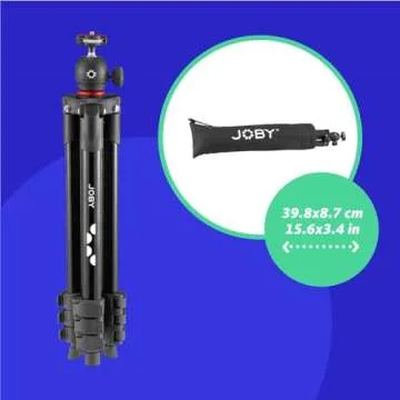 JOBY Compact Light Kit: Smartphone & Camera Tripod