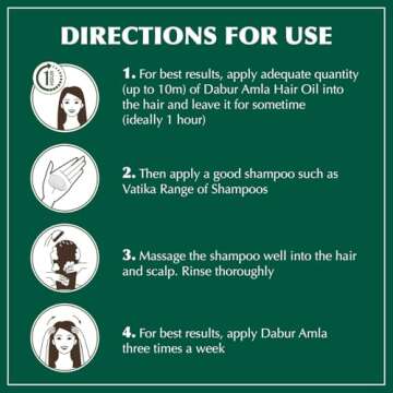 Dabur Amla Hair Oil for Healthy Hair and Moisturized Scalp, for Men and Women, Indian Bio Oil for Hair, Natural Care for Beautiful Hair (200ml)