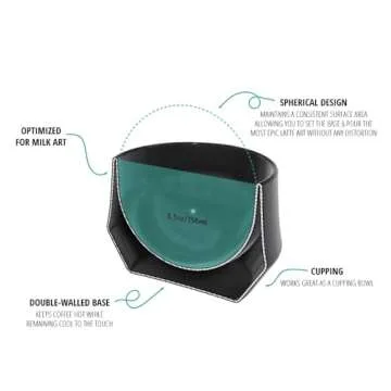 Exclusive KRUVE Imagine-Cortado Double-Wall Milk Glasses