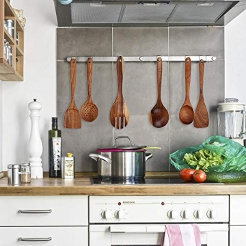 Freehawk Wooden Utensils Set for Safe Cooking Fun