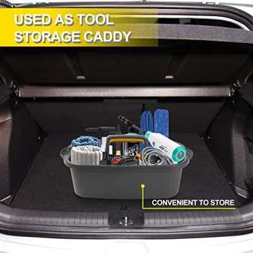 Whalegend Heavy-duty Cleaning Caddy for Home and Garden