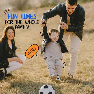 5 Foam Sports Balls for Toddlers with Free Carry Bag