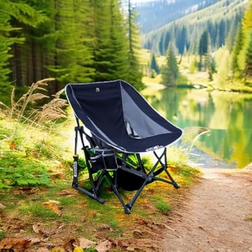 GCI Outdoor Pod Rocker Collapsible Chair for Comfort
