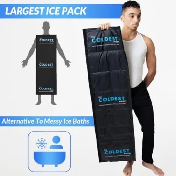 Coldest Full Body Ice Pack for Pain Relief & Recovery
