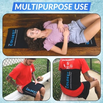 Coldest Full Body Ice Pack for Pain Relief & Recovery
