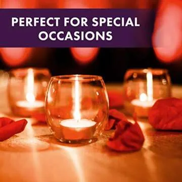 MontoPack Unscented Tealight Candles Bulk for Home & Events