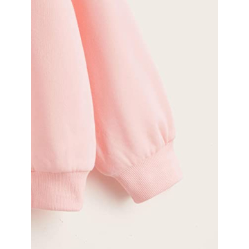 SHENHE Cute Graphic Crewneck Sweatshirt for Girls