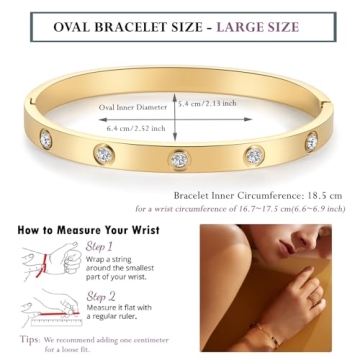 RIMRIVA Stylish Gold Bracelets for Women - Perfect Gifts