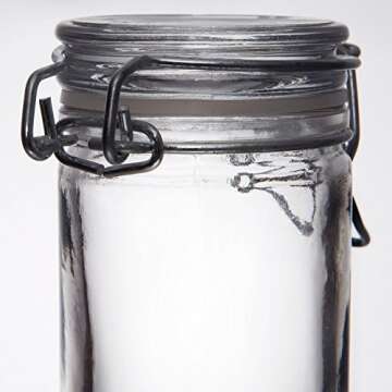 Charmed Cylindrical Glass Spice Jars Set of 24 - 2.5 oz