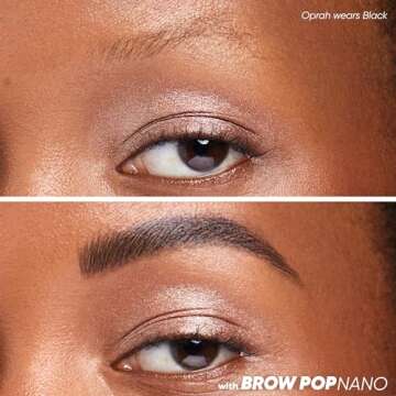 Kosas Brow Pop Nano - Ultra-Fine 1mm Brow Pencil Precision Tip - Natural-Looking Eyebrows with Fines...