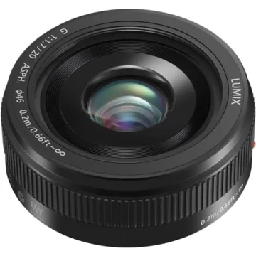 Panasonic LUMIX G II Lens, 20MM, F1.7 ASPH, MIRRORLESS Micro Four Thirds, H-H020AK (USA Black)