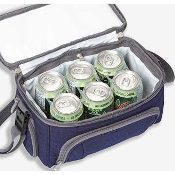 eBags Lunch Bag Flight Crew Cooler Jr (Black)