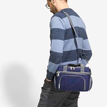 eBags Lunch Bag Flight Crew Cooler Jr (Black)