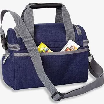 eBags Lunch Bag Flight Crew Cooler Jr (Black)