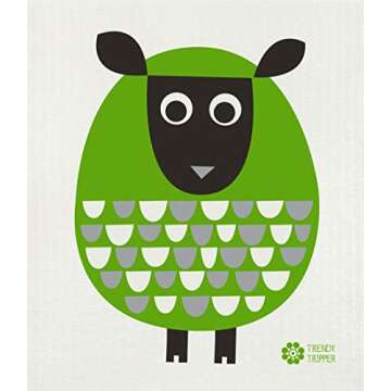 Trendy Tripper Swedish Dishcloths - Modern Designs Pack of 3