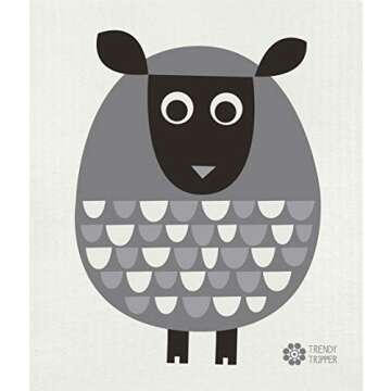 Trendy Tripper Swedish Dishcloths - Modern Designs Pack of 3