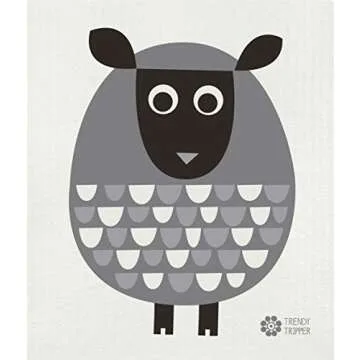 Trendy Tripper Swedish Dishcloths - Modern Designs Pack of 3