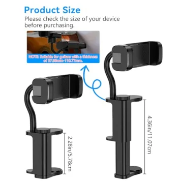 Innovative ALAFLY Guitar Phone Holder - Perfectly Adjustable Clip for Musicians