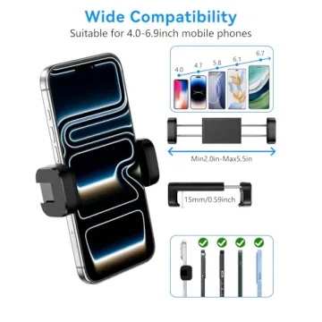 Top Adjustable Guitar Phone Holder for Musicians