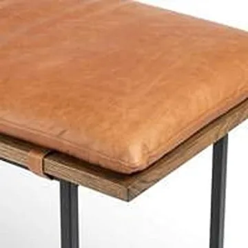 Leather Bench Cushion Cover for Modern Interiors