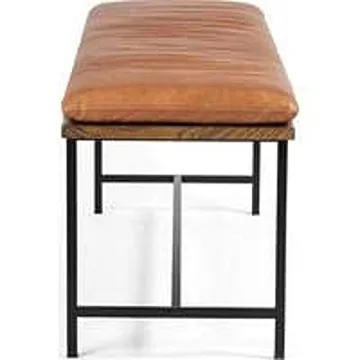 Leather Bench Cushion Cover for Modern Interiors