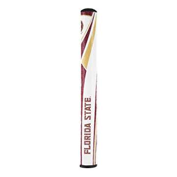 SuperStroke NCAA Golf Putter Grip, University of Florida State (Mid Slim 2.0) | Cross-Traction Surface Texture and Oversized Profile | Even Grip Pressure for a More Consistent Stroke | Non-Slip Grip
