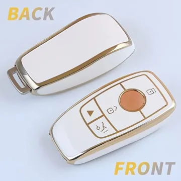 Mercedes Benz Key Fob Cover with Soft TPU Protection