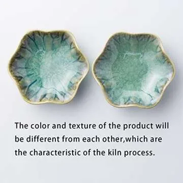 Jewelry Dish,Ceramic Trinket tray, small ring holder, Key Bowl,Home Decoration,Gifts for Friends Sisters Daughter Mother (Green)