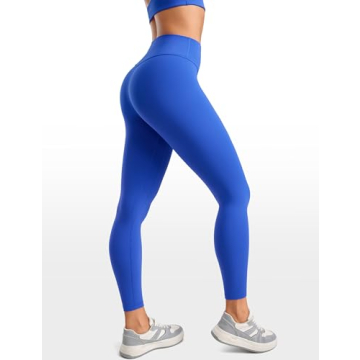 INGIA Womens No Front Seam Lounge Leggings with Tummy Control