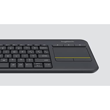 Logitech K400 Plus Wireless Touch Keyboard - Renewed