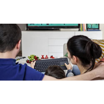 Logitech K400 Plus Wireless Touch Keyboard - Renewed