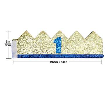 Boy First Birthday Outfit and Decorations Set