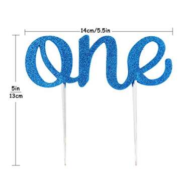 Boy First Birthday Outfit and Decorations Set