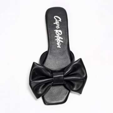 Cape Robbin Juju Sandals Slides for Women - Stylish Slip-Ons