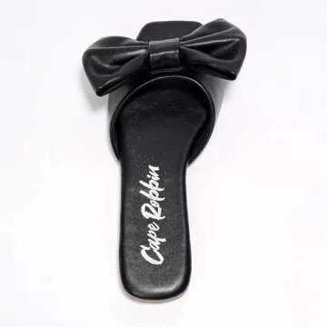 Cape Robbin Juju Sandals Slides for Women - Stylish Slip-Ons