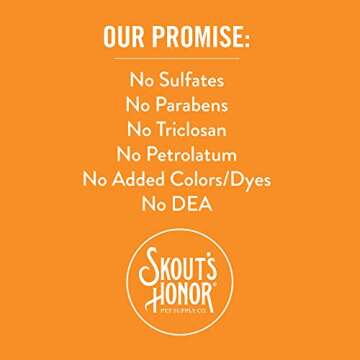 Skout's Honor Probiotic Pet Shampoo (Honeysuckle) for a Healthier Skin and Coat