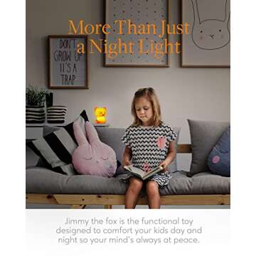 SomeShine Kids Night Light, Rechargeable Glowing Cute Kawaii Lamp Nightlights for Baby Room and Todd...