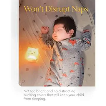 SomeShine Kids Night Light, Rechargeable Glowing Cute Kawaii Lamp Nightlights for Baby Room and Toddler, Portable Animal Lights Auto On Off, Fox Baby Stuff, Children Cute Gifts