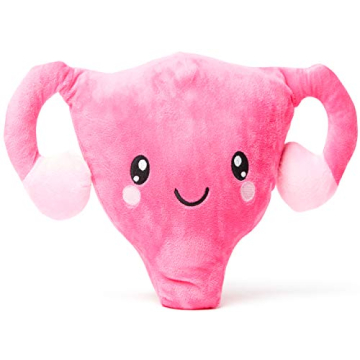 nerdbugs Uterus Plush - Who Put The Cuter-us in Uterus?- Get Well Gift/Hysterectomy/Endometriosis/Gy...