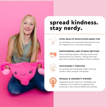 Cuterus Plushie for Health Awareness and Comfort