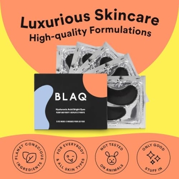 Hydrating BLAQ Eye Patches for Dark Circles & Puffiness