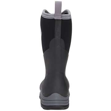 Muck Boot Men's Arctic Commuter Insulated Waterproof Work Black/Silver 8 M