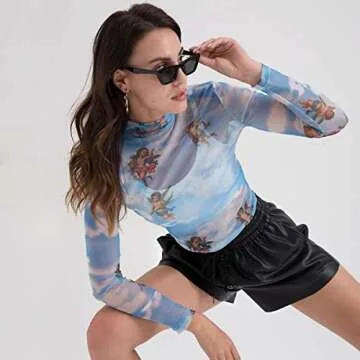 Tagoo Black Faux Leather Shorts for Women - Stylish Comfort