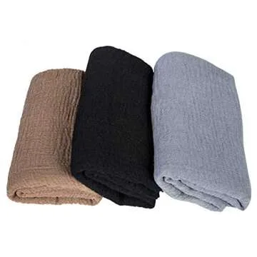 Chalier Women's Hijab Shawl Lightweight 3 Pack